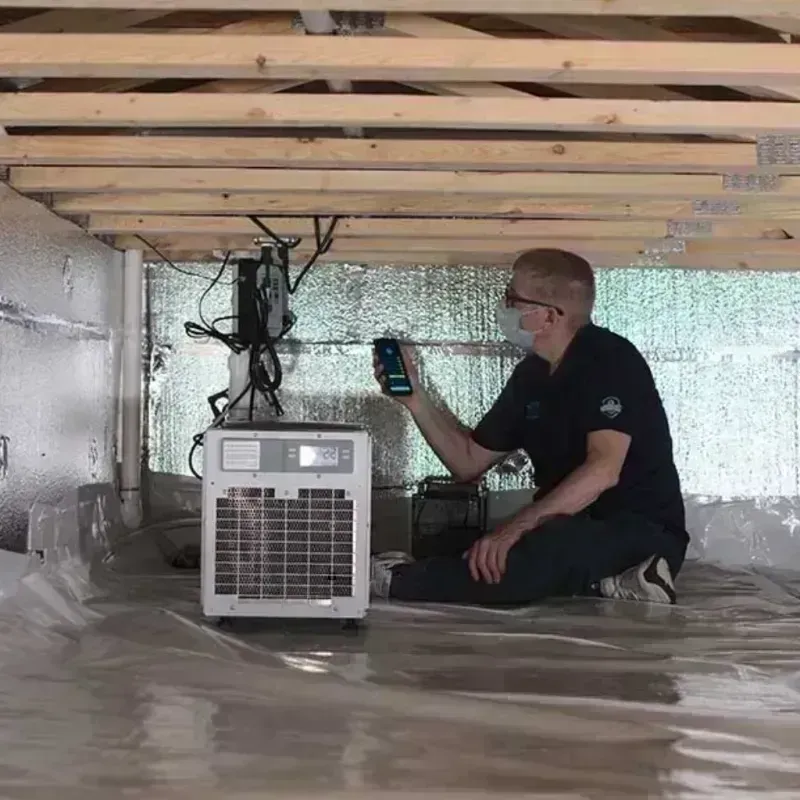 Crawl Space Water Removal in Chandler, OK